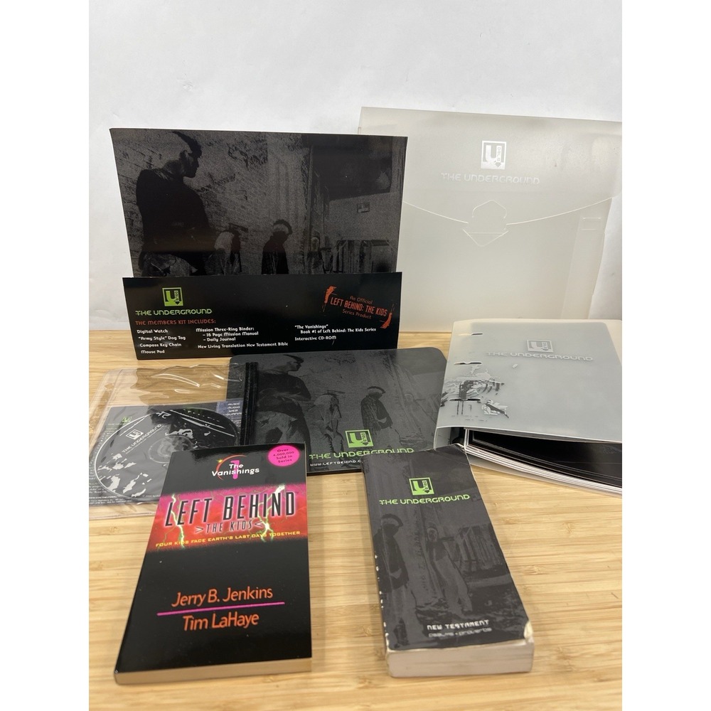 Left Behind The Kids "The Underground" Media Members Kit – Incomplete